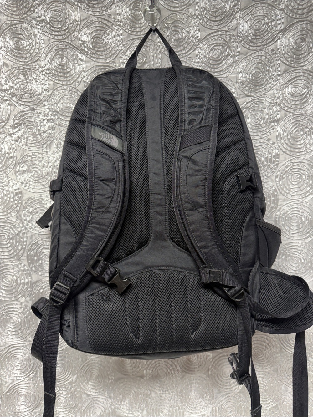 The North Face Black Backpack with Silver Logo - Picture 2 of 15